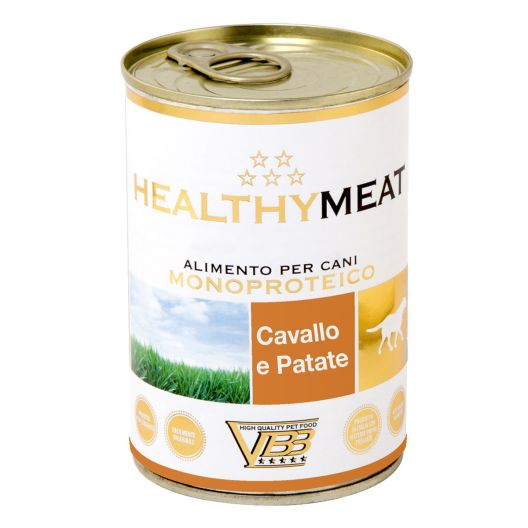 Healthymeat Cavallo e Patate (su arkliena ir bulvėmis) monoproteininis paštetas šunims 400g