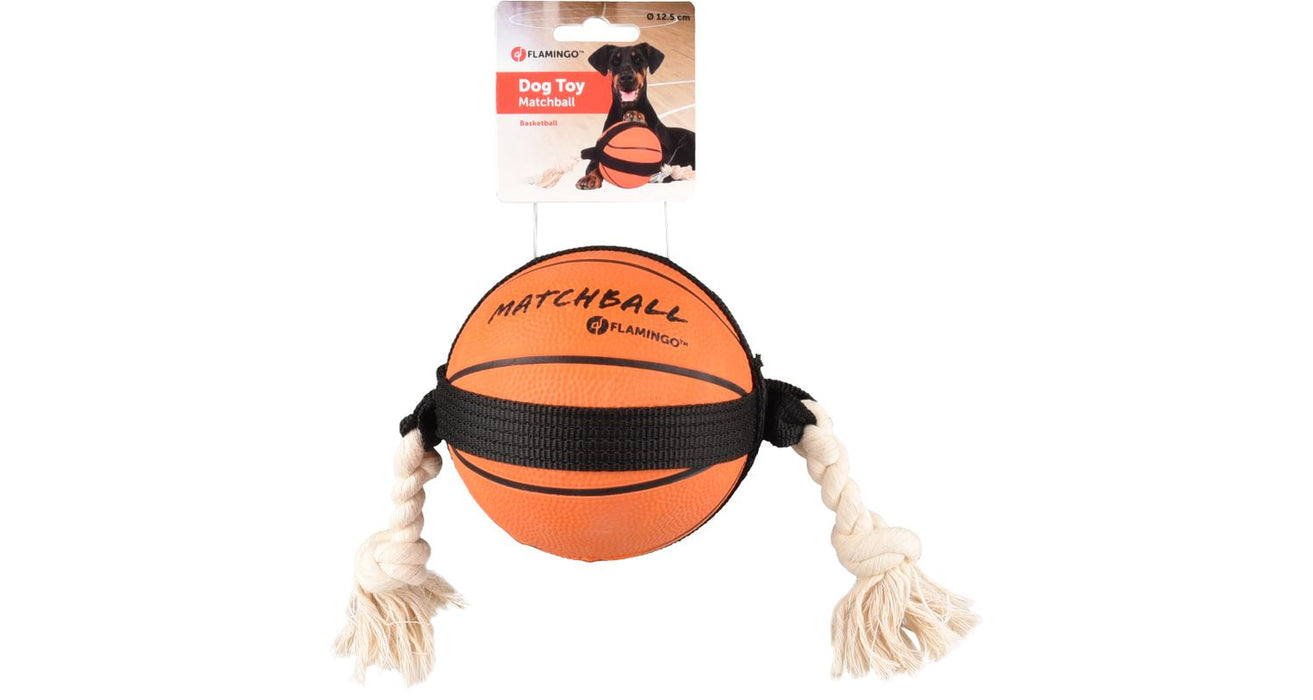 Krepšinio kamuolys su rankenomis