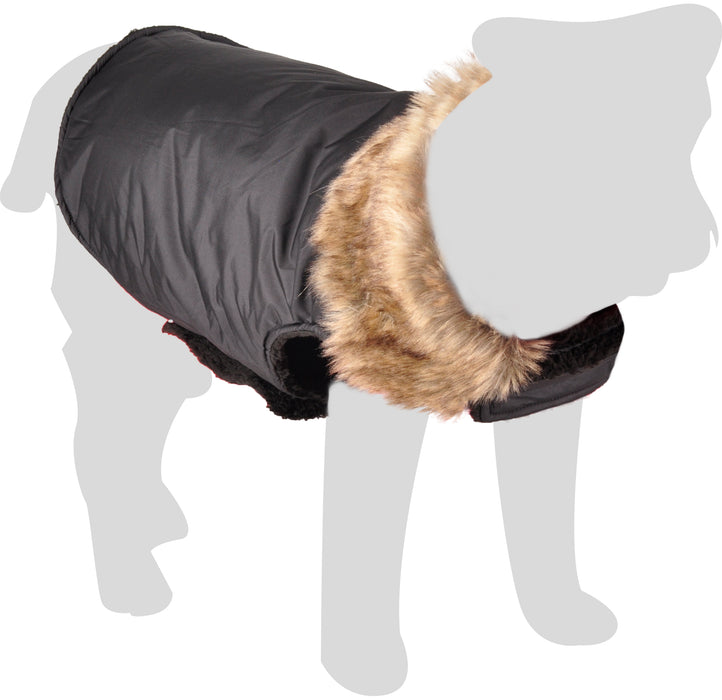 Žieminis paltukas šunims MADOX juodas