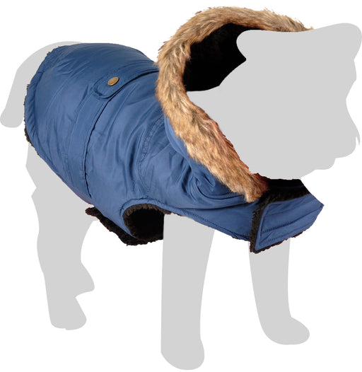 Žieminis paltukas šuniui SABI mėlynas