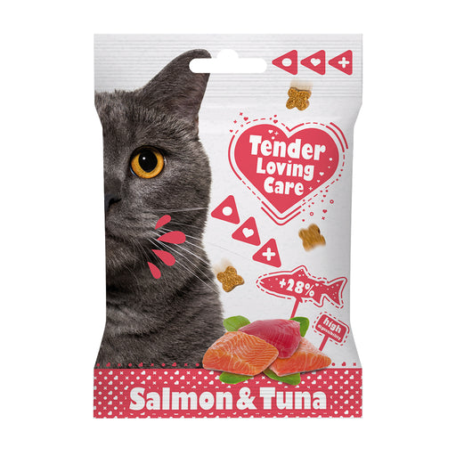 Skanėstai Soft snack lašiša/tunas 50g, katėms