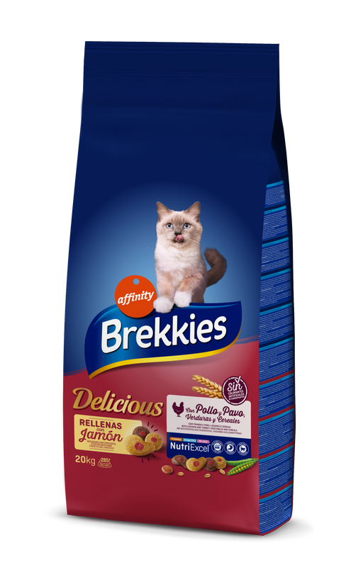 Brekkies Delicious Cat (paukštiena) 20kg