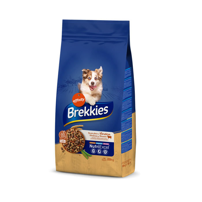 Brekkies Excel Dog (ėriena) 20 kg