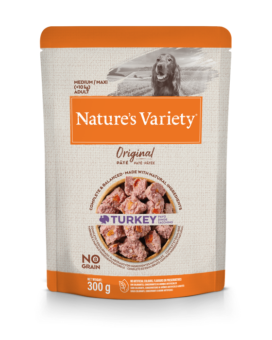 Nature's Variety Konservai Med/Max Adult (kalakutiena) 300 g