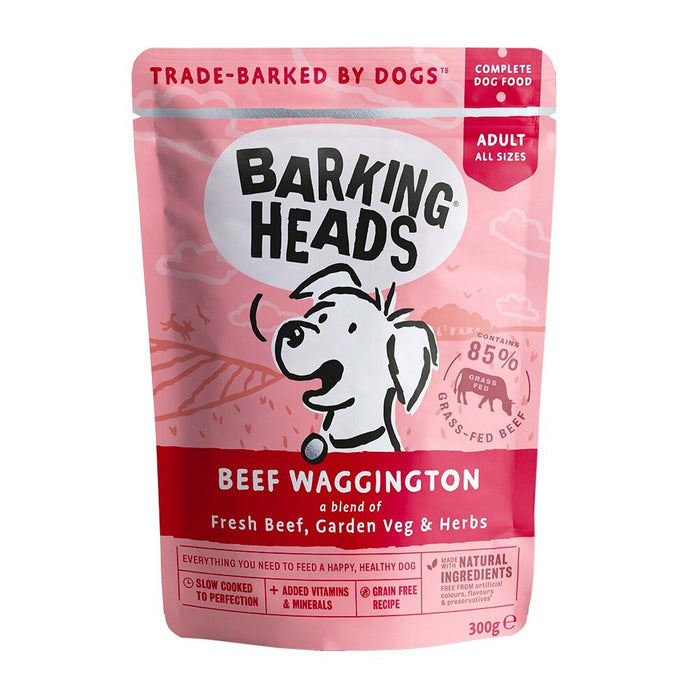 Barking Heads Beef Waggington 10x300g