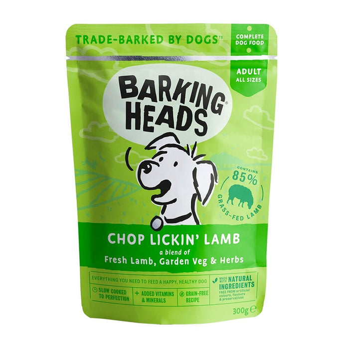 Barking Heads Chop Lickin' Lamb 10x300g