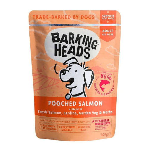 Barking Heads Pooched Salmon 10x300g
