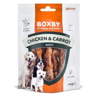Boxby Chicken & Carrot Sticks 100g