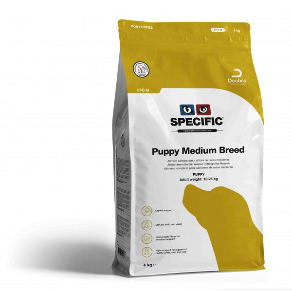 Specific CPD – M PUPPY MEDIUM BREED, vidutinių veislių mažiems šuniukams