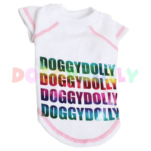 Doggy Dolly Marškinėliai (Balti)
