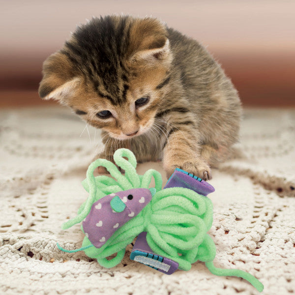 KONG Pull-A-Partz Yarnz, žaislas katėms