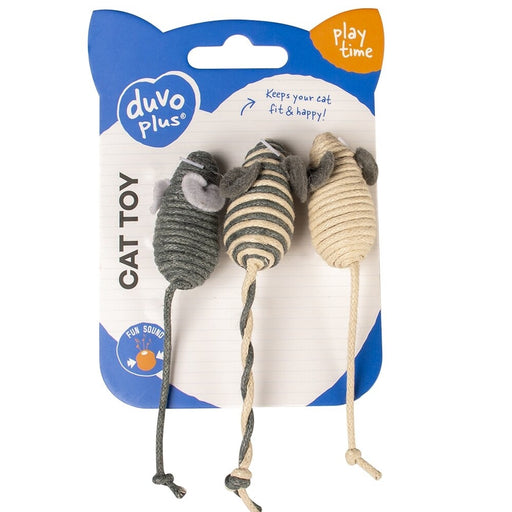 Pelė Iš Virvės , 14x2x1,5cm. N3