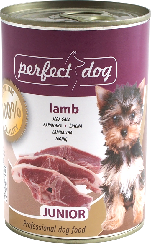 Perfect Dog Junior Lamb (ėriena)